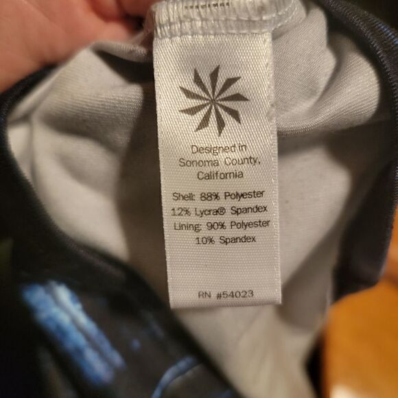 Athleta Plaid Optimism Yoga Tank Top Size Medium - Picture 5 of 6